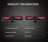 Vland LED Bumper Lights Toyota 86 Subaru BRZ 12-21 Car Interior Accessory Vland