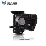 LED Projector Headlights Black for Ford F150 2009-2014 LED Headlight Vland