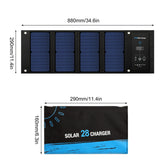 28/21/14W Foldable Solar Panel Portable Solar Panels Charger USB 6V DC Full time Power Solar Panel Mobile Power Supply