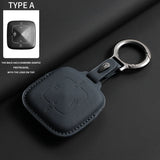 Leather Car Key Case Cover for Zeekr 7X Original Car Color Key Bag Cover Protection