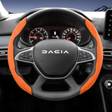 Sports Suede Steering Wheel Cover for Dacia Sandero