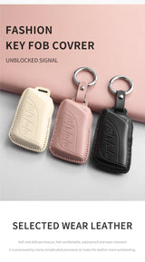 Car Keychain For Lexus UX ES UX200 UX250h ES200 ES300h ES350 US200 US260h PU Car Key Case Cover Fob Shell Car Keychain OEM