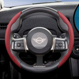 Breathable Holes Leather Wheel Cover for Mini