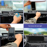 Rotatable Center Console Phone Stand for Jeep JL 2024