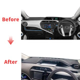 Custom Fit Dashboard Cover Pad for Toyota Aqua Prius C 2012 Dashboard Mat CATUSIKI