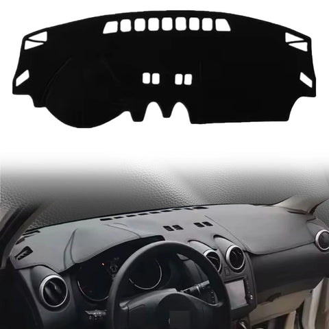 Leather Dashboard Cover Mat for Nissan Qashqai 2006–2013 Dashboard Mat OEM