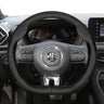 Breathable Leather Steering Wheel Cover for MG Models