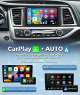 2K QLED Android 15 Multimedia Head Unit for Toyota Highlander 2013-2018 Android Head Unit RSNAVI