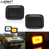 LED Bumper Lights Switchback DRL for Hummer H2 2003-2009 Exterior Light iJDM