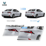 Vland LED Tail Lights for Lexus IS 2014-2020 Car Interior Accessory Vland