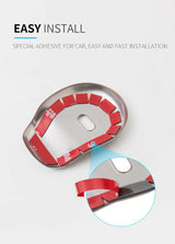 Trunk Door Handle Cover for Smart Fortwo 453