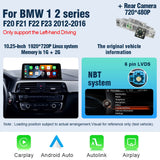 10.25-inch Wireless CarPlay Display for BMW 1 2 Series 2013–2017