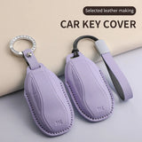 Car Smart Key Case Cover For IM Zhiji L7 LS7 L6 LS6 PU Leather Car Key Cover Protector Keychain Car Key Case Cover OEM