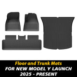 Floor Mats for Tesla Model Y 2025+ Juniper