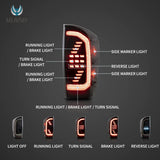 Dynamic LED Tail Lights for Toyota Tacoma 2016-2023 LED Ambient Light Vland