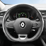 Carbon Fiber Wave Steering Cover for Renault Cars