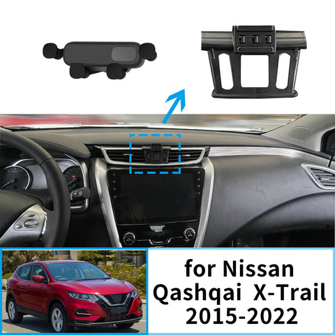Wireless Fast Charging Phone Holder for Nissan Qashqai J11 Car Phone Holder CATUSIKI