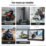 5Inch Wireless CarPlay GPS Navigator for Motorcycles