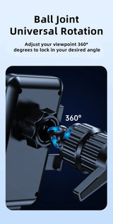 Universal 360° Anti-Drop Phone Holder for Car Interior