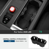 Armrest Cup Holder Organizer for Volvo S90 XC60 XC90