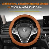 Ultra-Thin Leather Steering Cover for Honda Civic