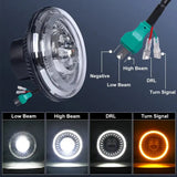 7inch Led Headlight Motorcycle 12v Led Lamp for Harley King Harley Touring Ultra Classic Electra Street Lada 4x4 Urban Niva J