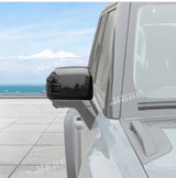 Red ABS Mirror Cover for Jetour Traveler T2 2023