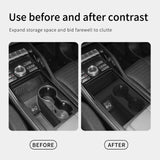 Lincoln Nautilus 2026 Cup Holder Accessory With Silicone Anti-Dirt Pad Phone Charging And Anti-Slip Cover Car Interior Access