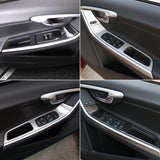 Carbon Fiber Elevator Trim for Volvo XC60 S60 V60 Kit Car Interior Accessory LINGLUYANG