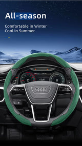 Sports Suede Split Steering Wheel Cover for Opel Models