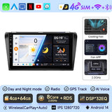 Wireless CarPlay Android 13 Radio for Mazda 3 2004–2013
