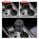 Central Console Water Cup Holder for Nissan Rogue/X-trail T33 2021-2026 Car Interior Accessories Cup Storage Case TPE Car Int
