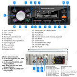 1 Din Bluetooth Car Radio MP3 Player with Remote Control