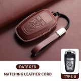 Leather Car Key Case Cover