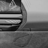 Alcantara Dashboard Panel Instrument Trim Sticker for BMW X3 G45 G48 (2025-) Car Interior Accessory OEM