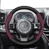 Carbon Fiber Leather Wheel Cover for Mini R50 R56
