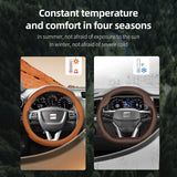 Ultra-Thin Breathable Leather Cover for Seat Models Car Interior Accessory Hocasen