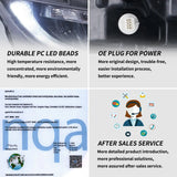 LED Headlights w/DRL & Sequential Signal for Civic 16-21