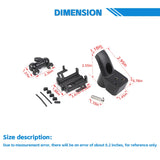 A-Pillar Top Handle Phone Holder for Jeep JL 2024+ Car Interior Accessory HEBE