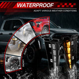 LED Wheel Arch Side Marker Turn Signal for Toyota Tacoma 2024 Car Interior Accessory MAGIC COLORM