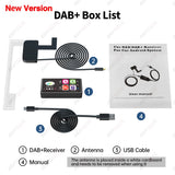 DAB+ Receiver Box & Antenna for Android Radio