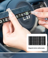 Temporary Car Parking Number Plate for ZEEKR