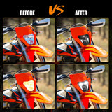 Motocross Enduro Dual Sport Light E24-mark Motorcycle LED Headlight For KTM TC FE TE EXC XCW XCF 125 250 300 350 450 530 690 SMR