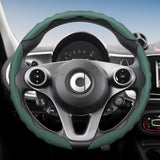 Wavy Sports Leather Steering Wheel Cover Smart Fortwo
