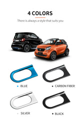 Turn Signal Trim Stainless Steel for Smart Fortwo 453 Car Interior Accessory GMUNI