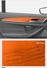 For Tesla Model 3 (2023-) / Model Y (2025-) Car Reading Light Panel Trim Sticker Anti Scratch Carbon Fiber Interior Accessories