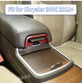 Interior Trim Cover Red Carbon Fiber for Chrysler 300C