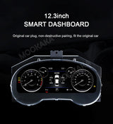 Digital LCD Instrument Cluster for Nissan Teana 2013–2020