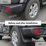 ABS Mudguards Splash Guards for Jeep Wrangler JL 2018-2026 Car Interior Accessory HEBE