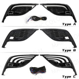 3-Color LED Fog Light DRL Cover for Toyota Camry 2021-2023 Car Interior Accessory MAGIC COLORM